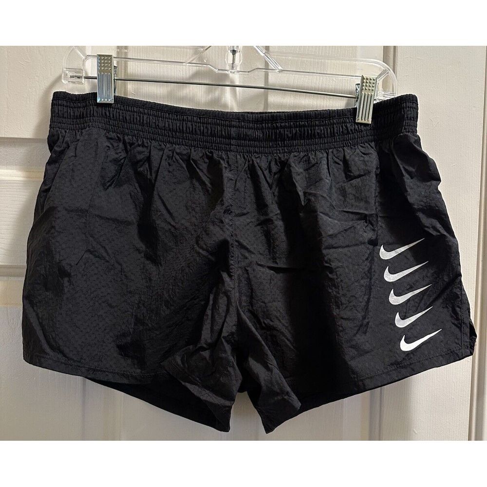 Nike Swoosh Running Shorts. Black Womens Size: L